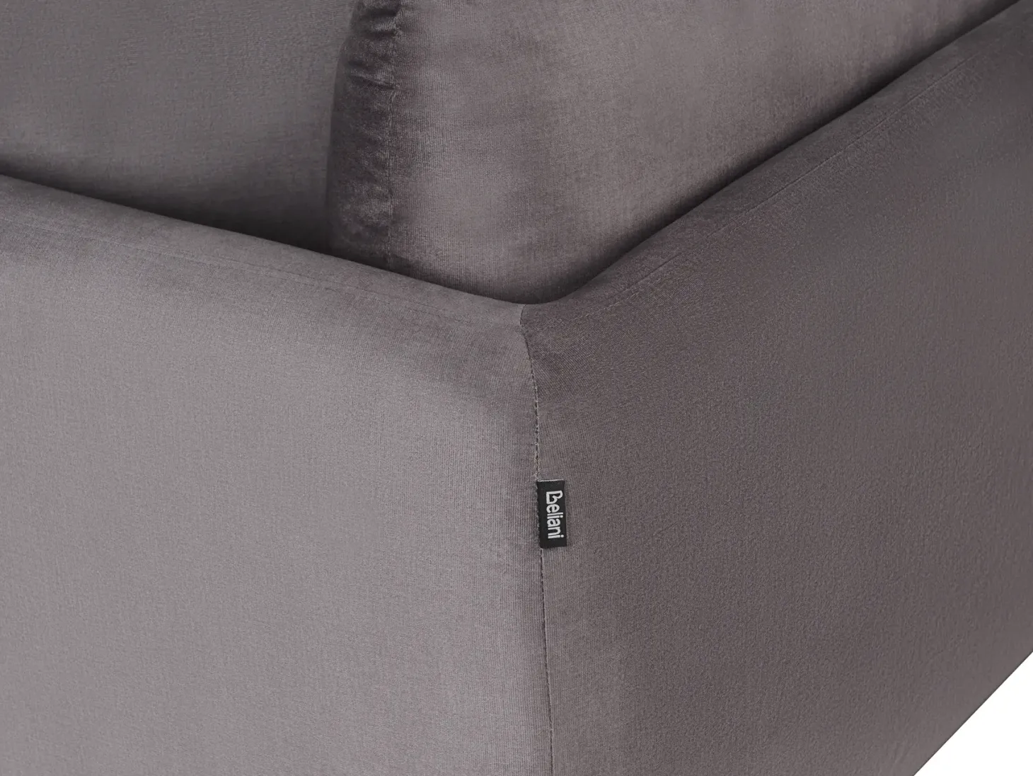 Sofa 3 personers BODUM Velour Brungrå