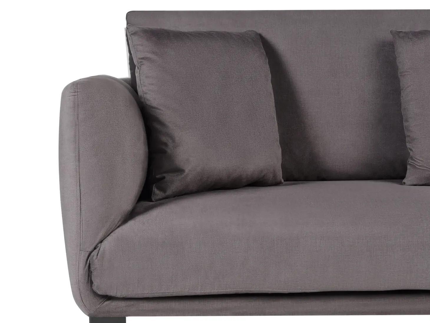 Sofa 3 personers BODUM Velour Brungrå
