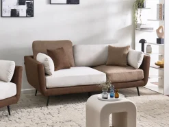 Sofa 3 personers BOLGA Brun