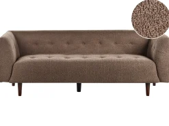 Sofa 3 personers BYSKE Boucle Brun