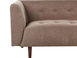 Sofa 3 personers BYSKE Boucle Brun