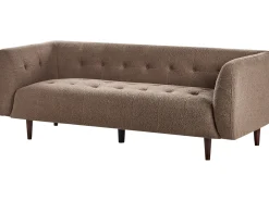 Sofa 3 personers BYSKE Boucle Brun