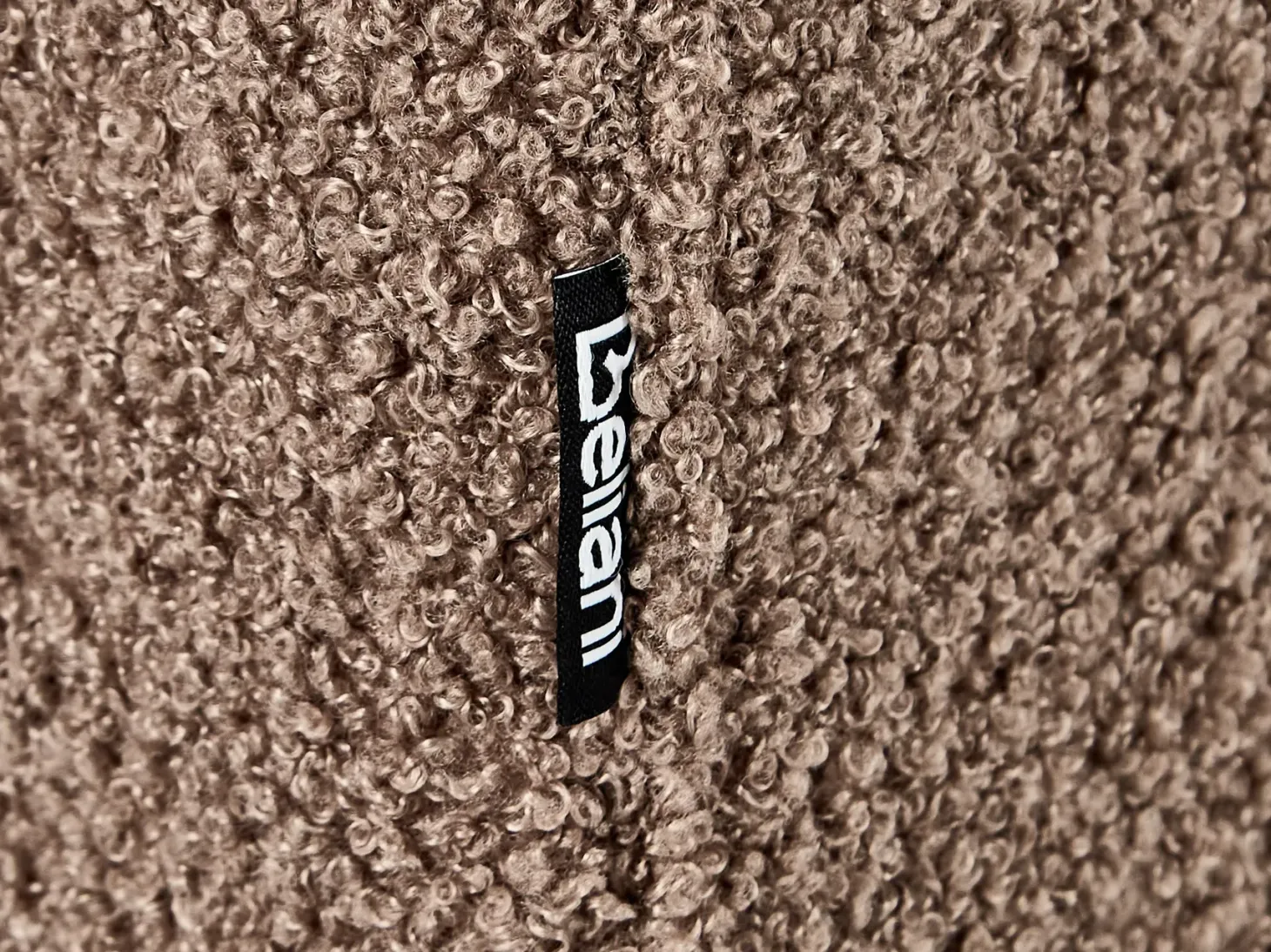 Sofa 3 personers BYSKE Boucle Brun