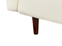 Sofa 3 personers BYSKE Boucle Cremehvid