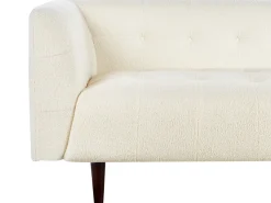 Sofa 3 personers BYSKE Boucle Cremehvid