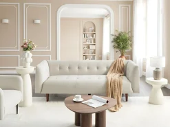 Sofa 3 personers BYSKE Lys Beige
