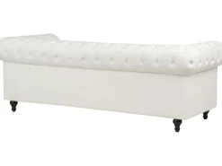Sofa 3 personers CHESTERFIELD Cremehvid