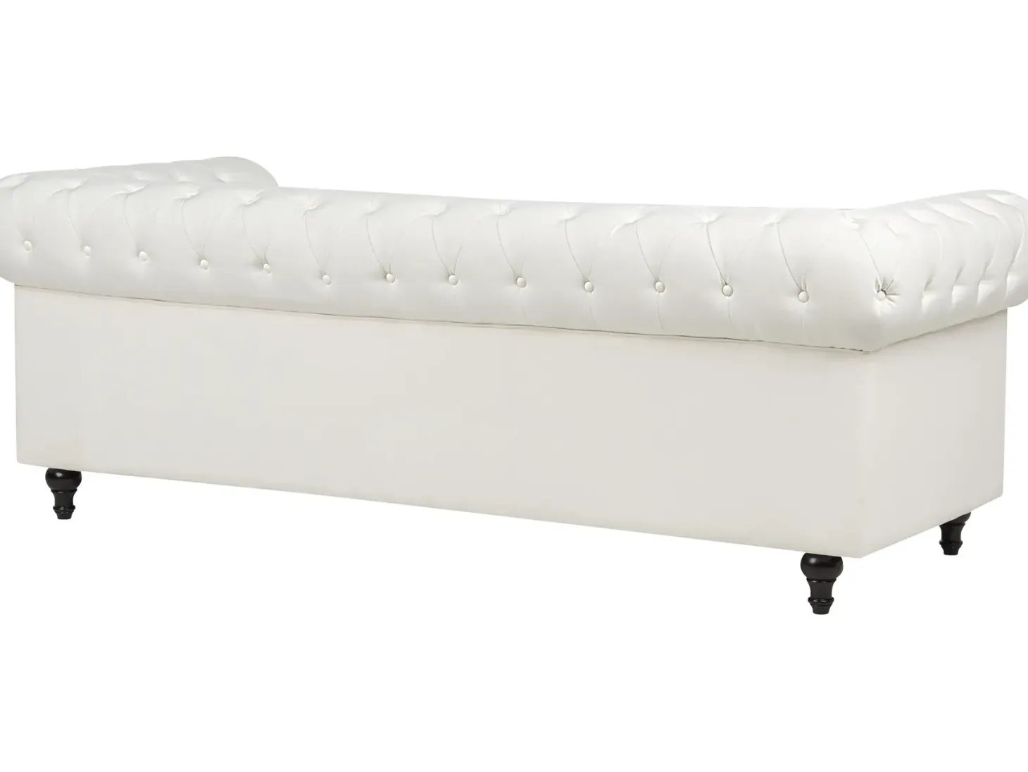 Sofa 3 personers CHESTERFIELD Cremehvid
