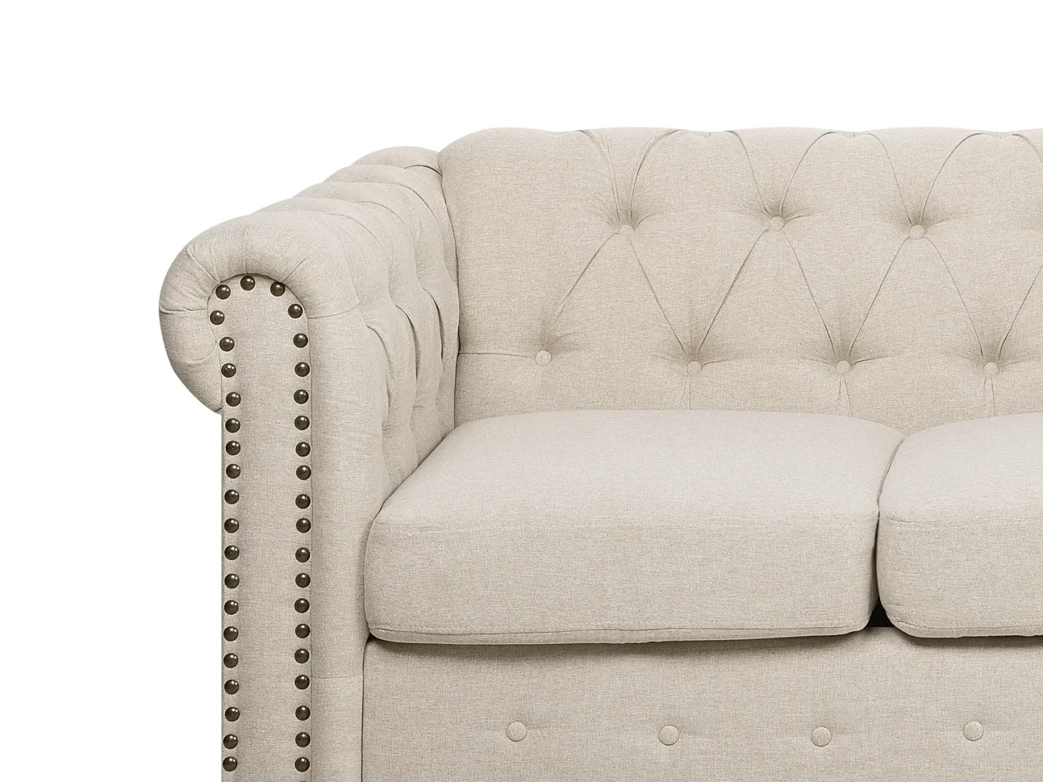 Sofa 3 personers CHESTERFIELD Beige
