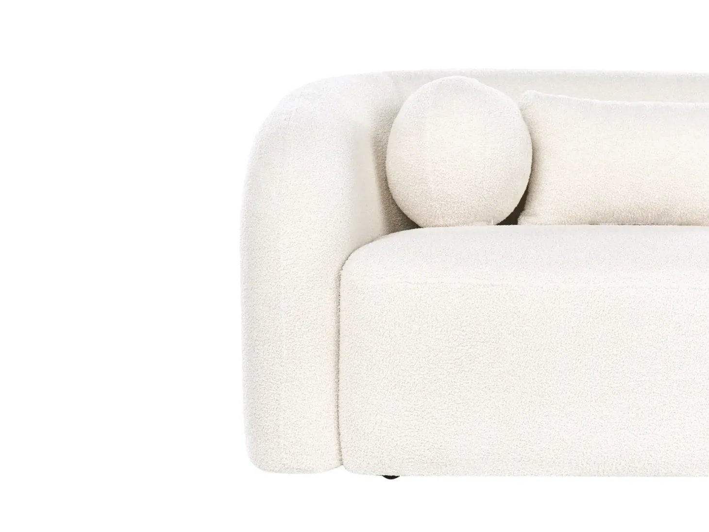 Sofa 2 personers EGEDAAL Boucle Hvid