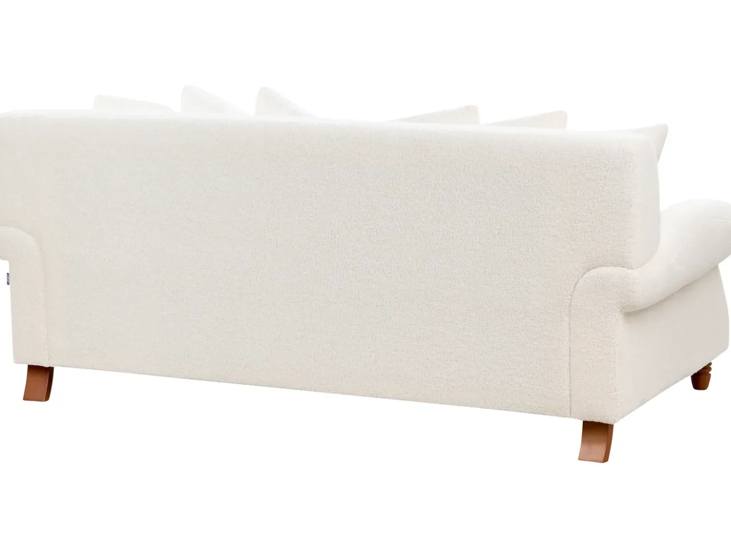 Sofa 2 personers EIKE Boucle Cremehvid