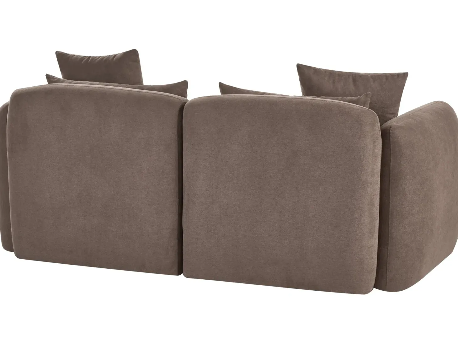 Sofa 3 personers EKENES Brun