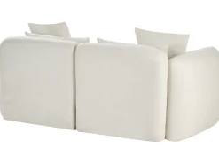 Sofa 3 personers EKENES Cremehvid