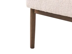 Sofa 2 personers ESRUM Boucle Mørkebrun/beige