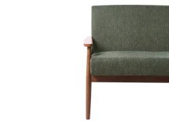 Sofa 3 personers ESRUM Mørkebrun/ Grøn