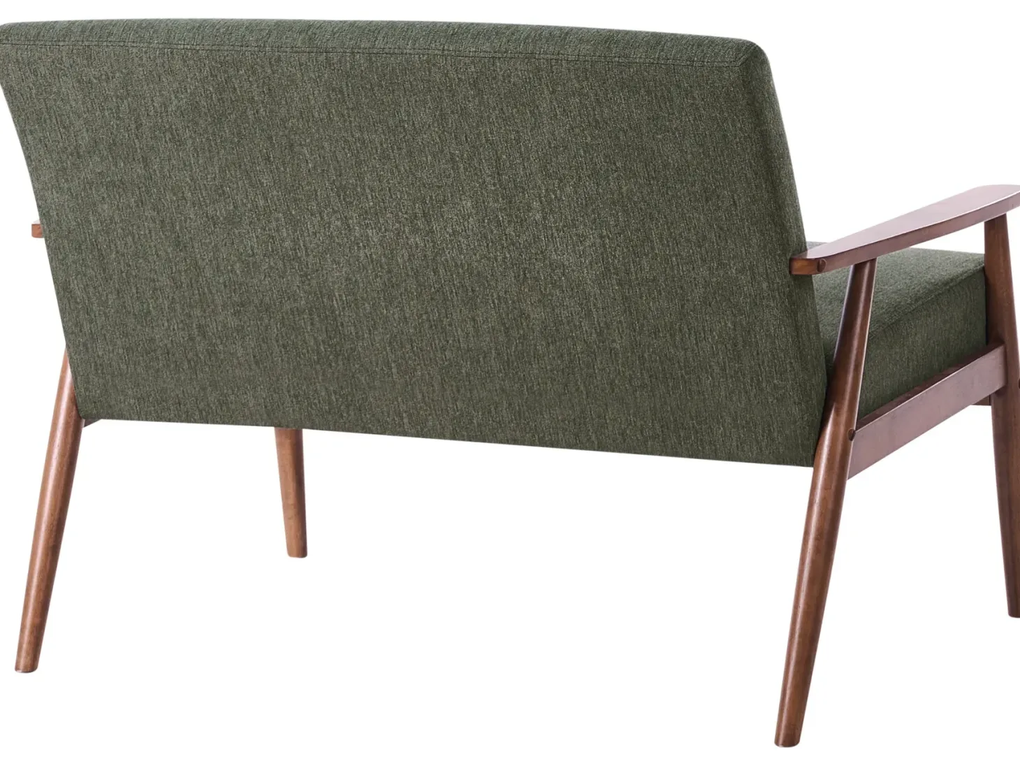 Sofa 2 personers ESRUM Mørkebrun/ Grøn