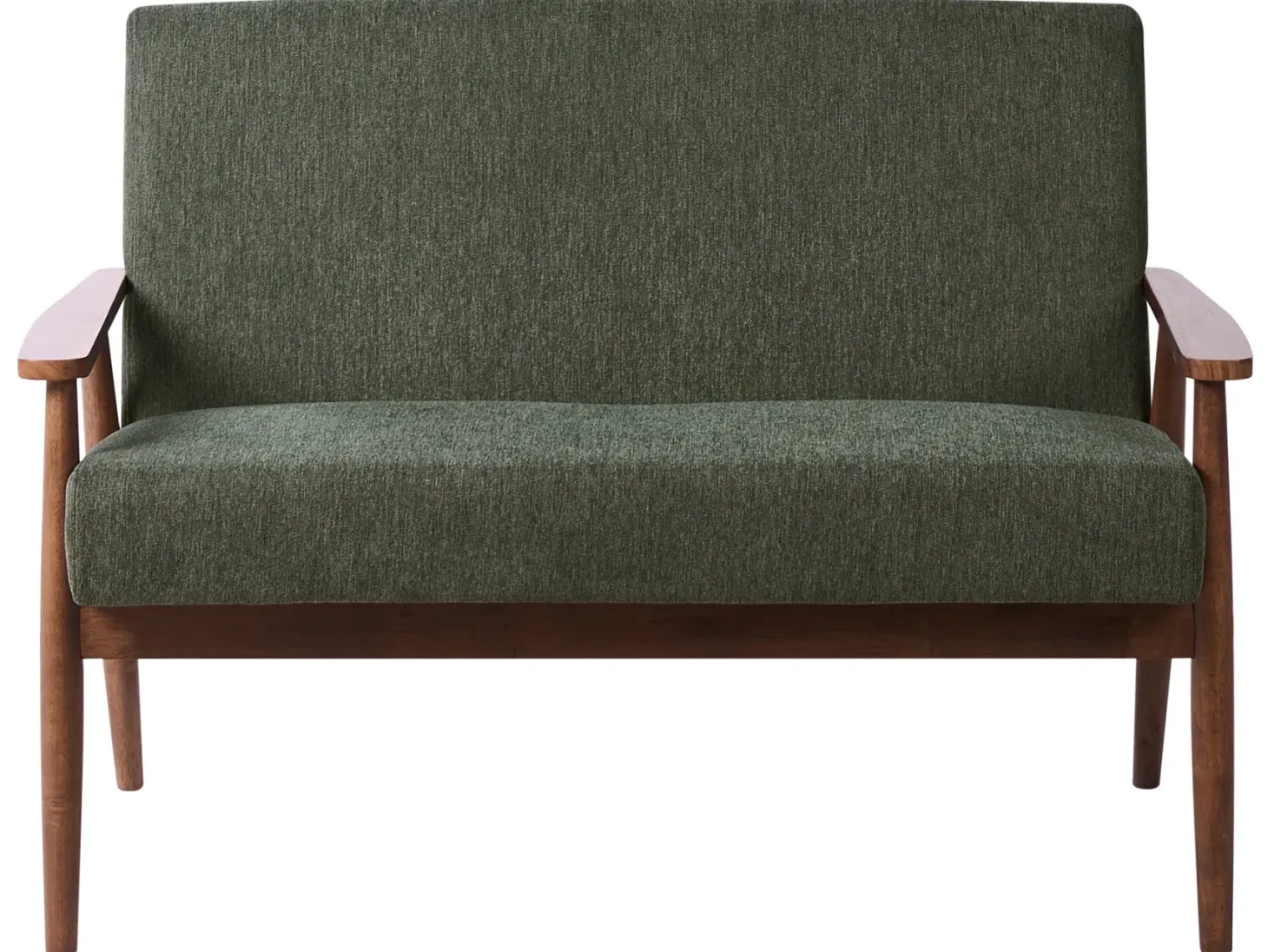 Sofa 2 personers ESRUM Mørkebrun/ Grøn