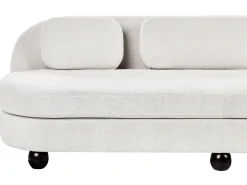Sofa 3 personers FANSEN Cremehvid med pude