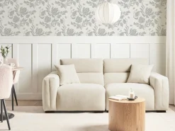 Sofa 3 personers FAUSKAN Lys Beige