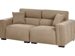 Sofa 3 personers FAUSKAN Lysebrun