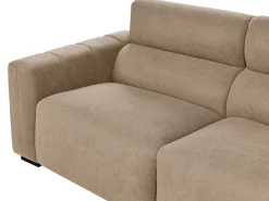 Sofa 3 personers FAUSKAN Lysebrun