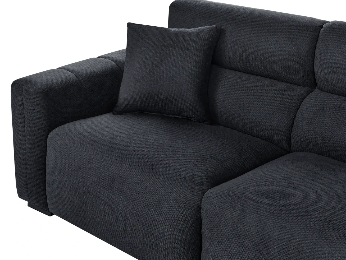 Sofa 3 personers FAUSKAN Sort