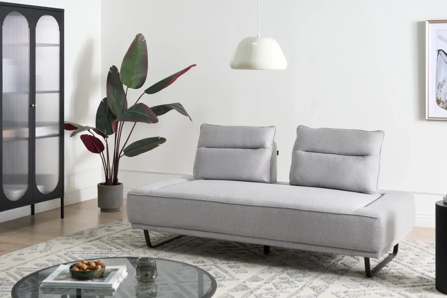 Sofa 3 personers FAXEN Grå
