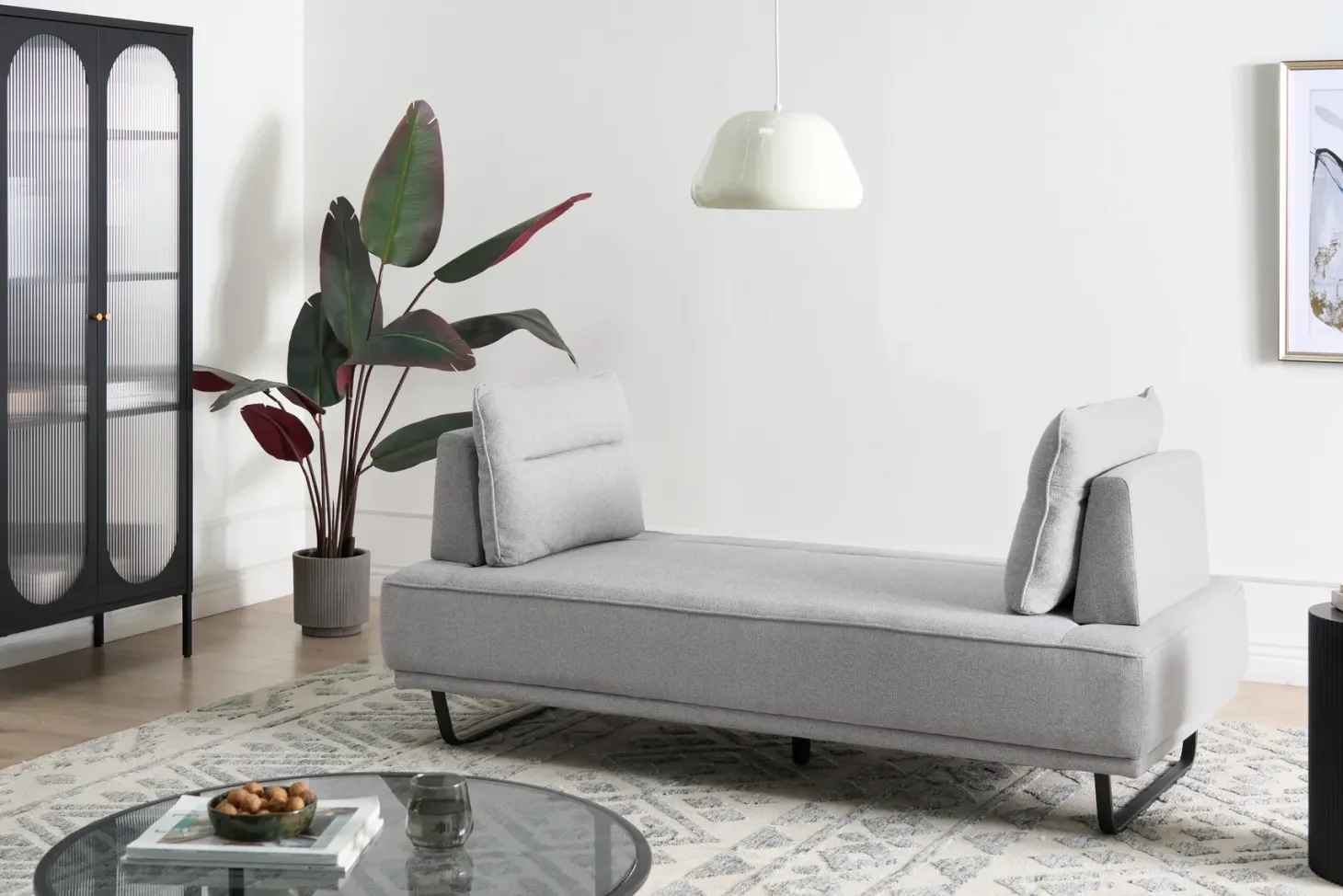 Sofa 3 personers FAXEN Grå