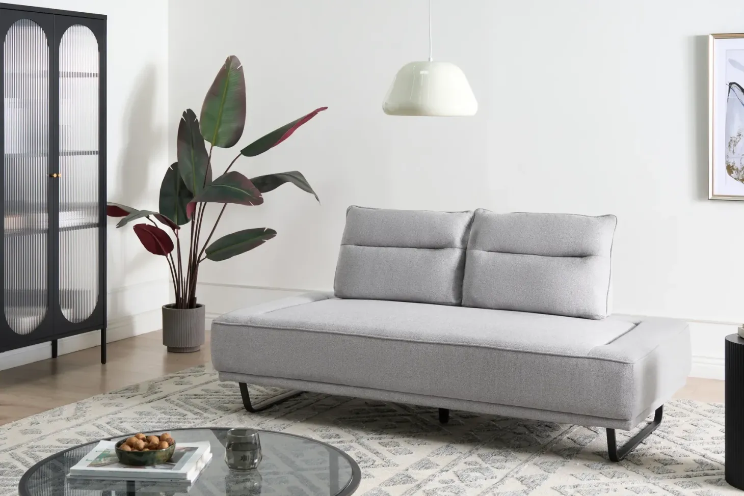 Sofa 3 personers FAXEN Grå