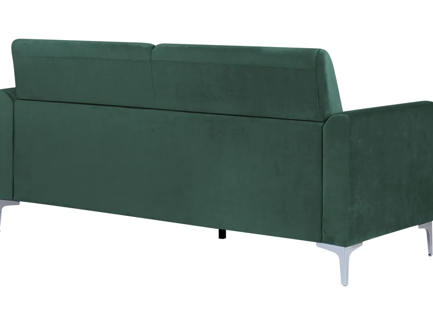 Sofa 3 personers FENES Velour Mørkegrøn