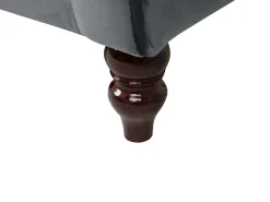 Sofa 3 personers FENSTAD Velour Grå