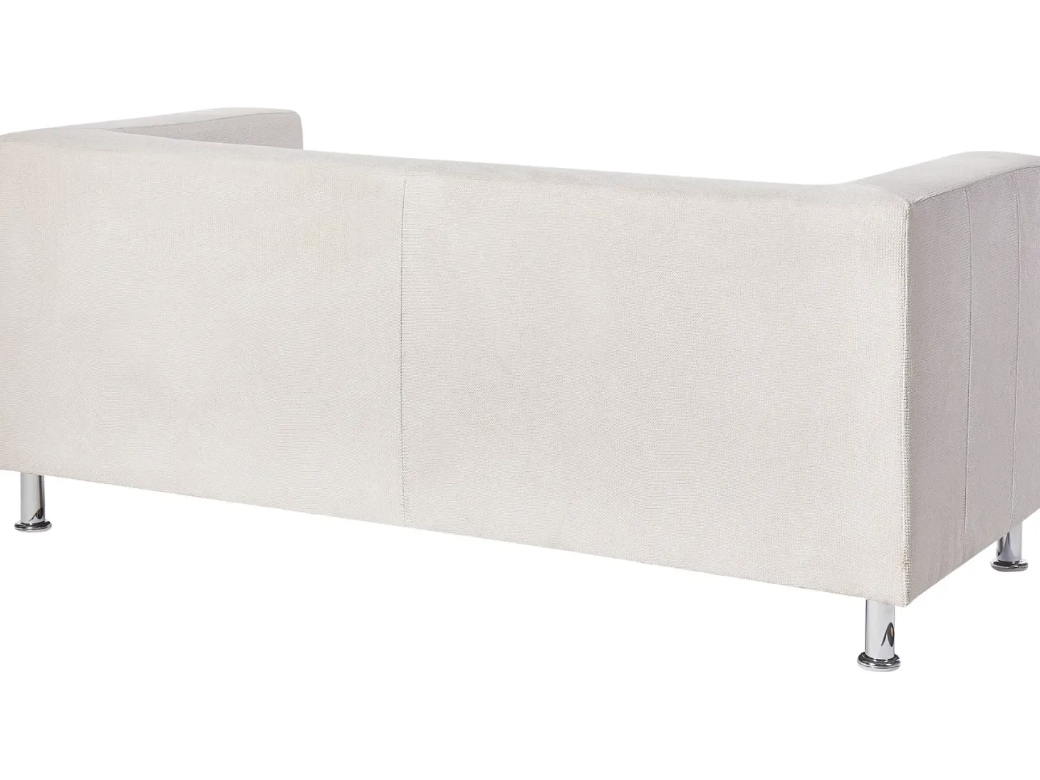 Sofa 3 personers FLORO Chenille Cremehvid