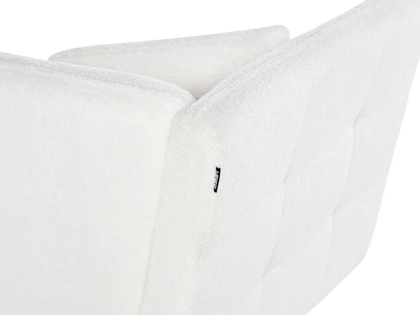 Sofa 3 personers FREDERICA Boucle Cremehvid