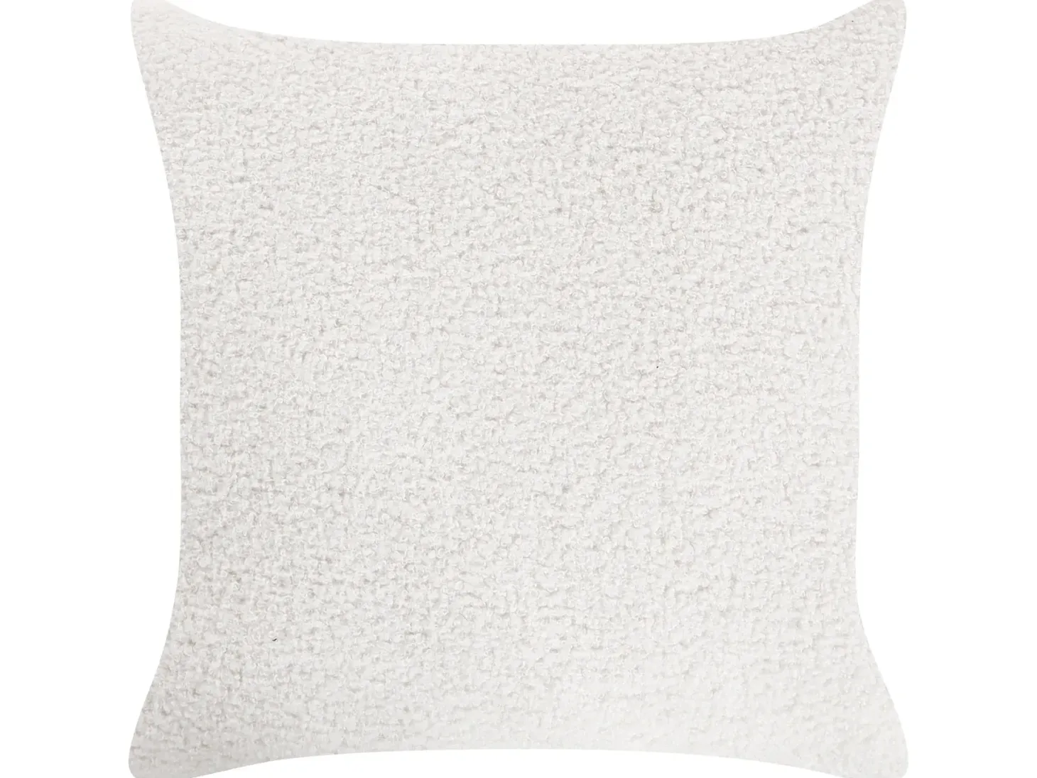 Sofa 3 personers FREDERICA Boucle Cremehvid