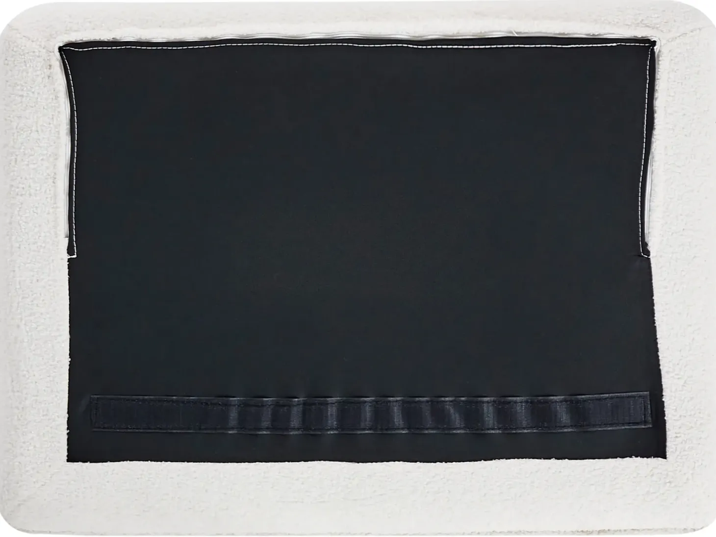 Sofa 3 personers FREDERICA Boucle Cremehvid