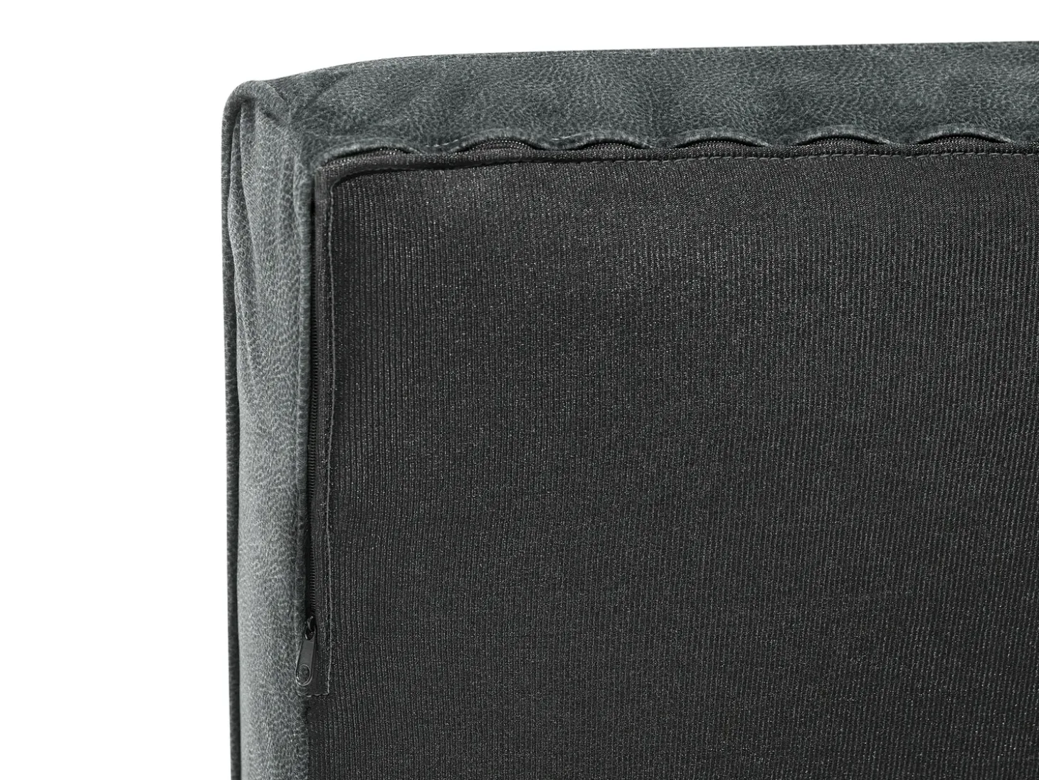 Sofa 3 personers GAULA Velour Grå