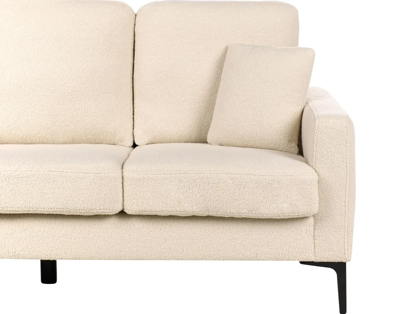Sofa 3 personers GAVLE Boucle Beige
