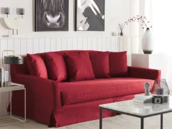 Sofa 3 personers GILJA Rød