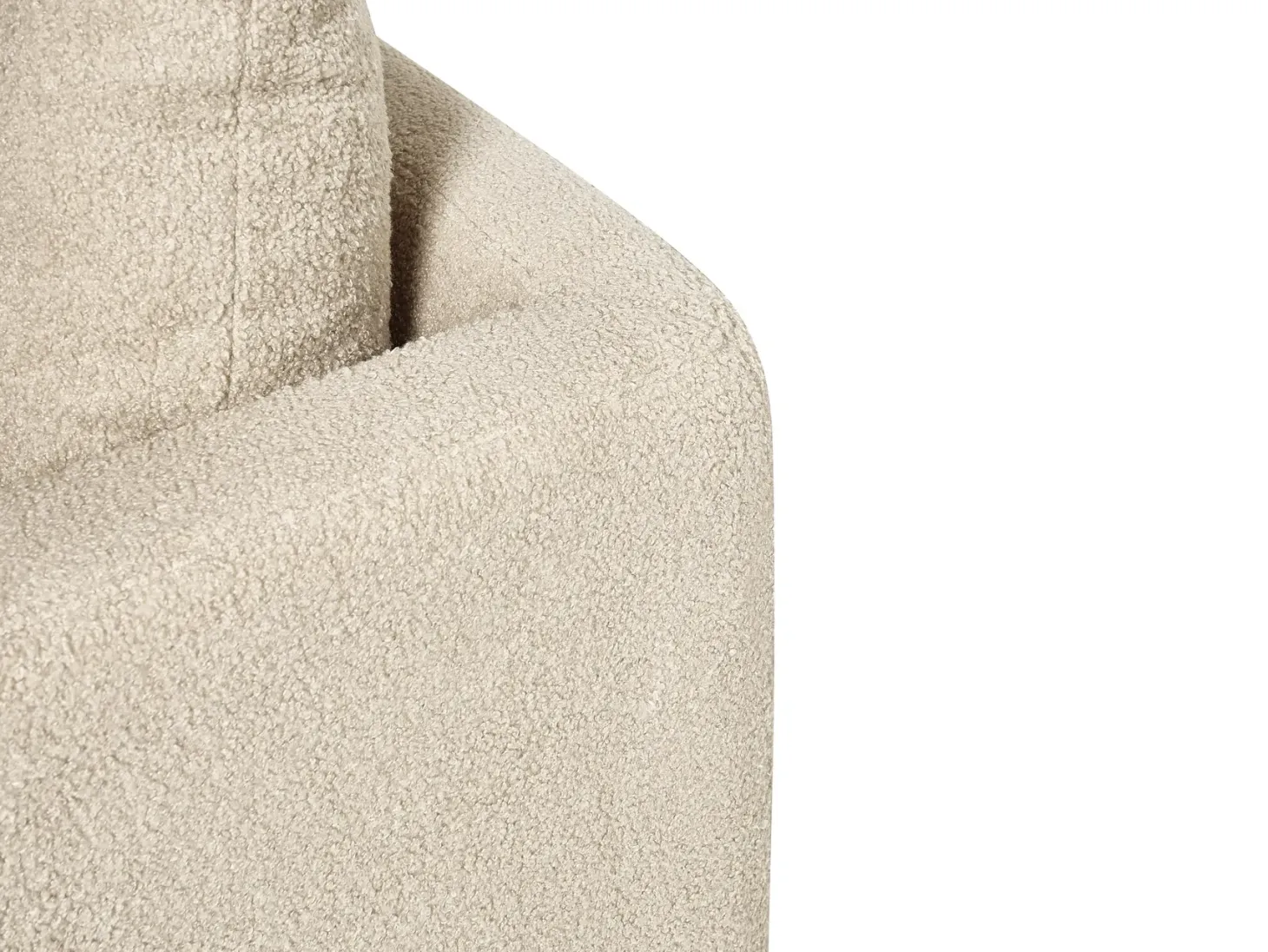 Sofa 2 personers GIMO Boucle Beige