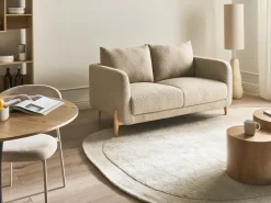 Sofa 2 personers GIMO Boucle Beige