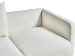 Sofa 2 personers GIMO Boucle Hvid