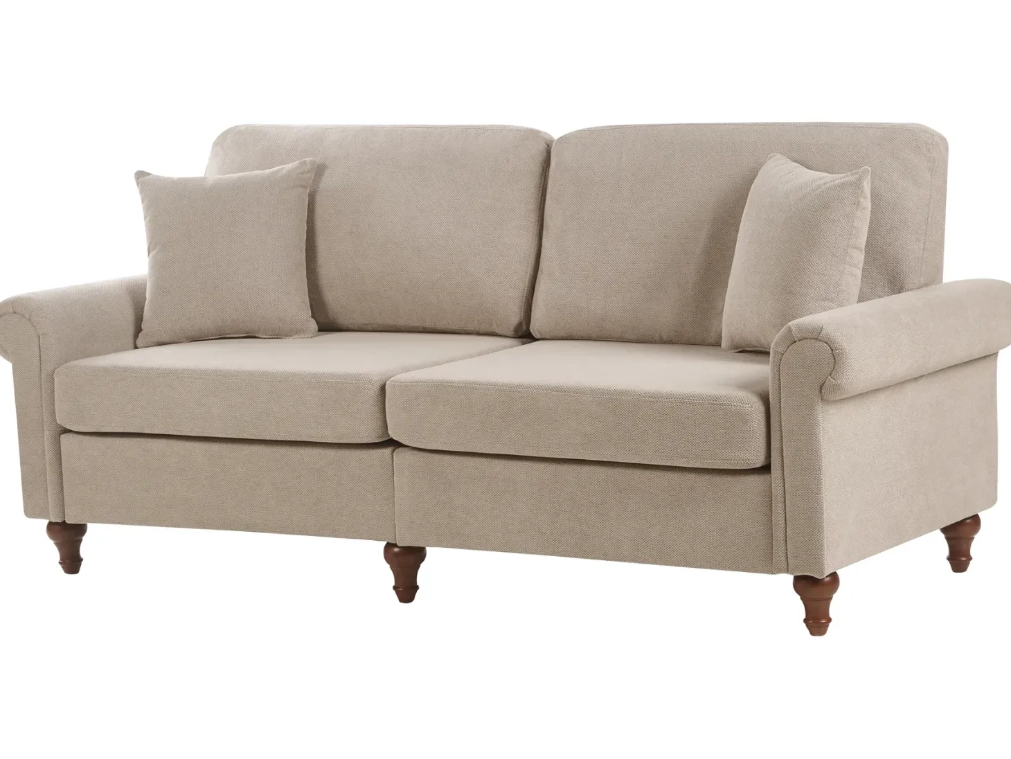 Sofa 3 personers GINNERUP Brungrå