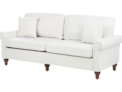Sofa 3 personers GINNERUP Cremehvid