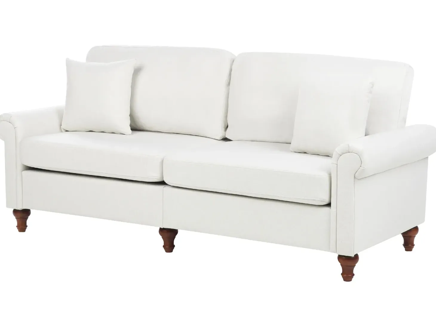 Sofa 3 personers GINNERUP Cremehvid