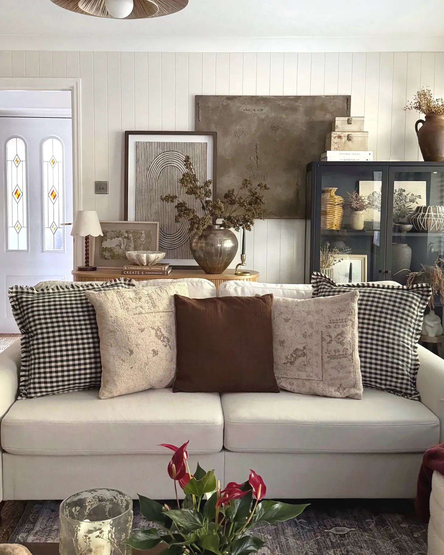 Sofa 3 personers GINNERUP Lys Beige