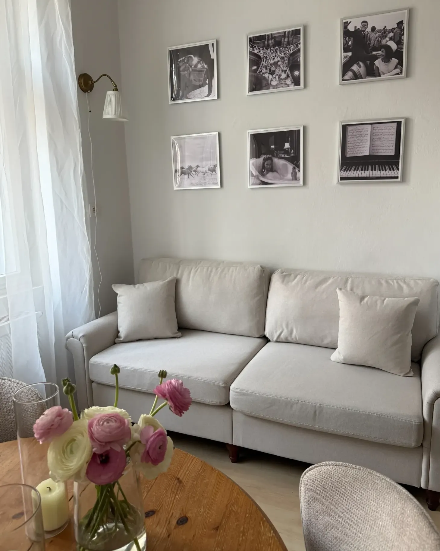 Sofa 3 personers GINNERUP Lys Beige