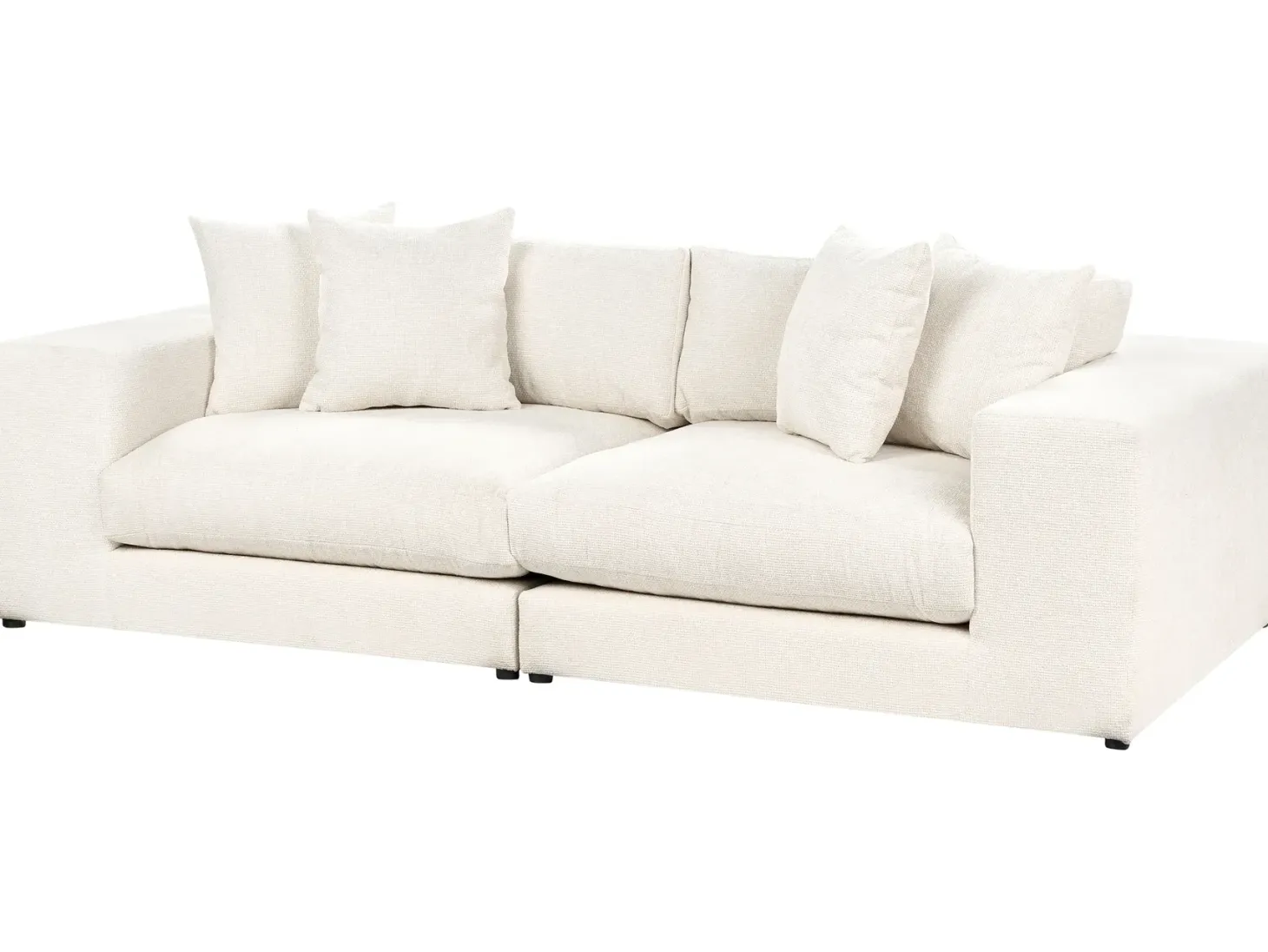 Sofa 3 personers GLORVIKA II Cremehvid