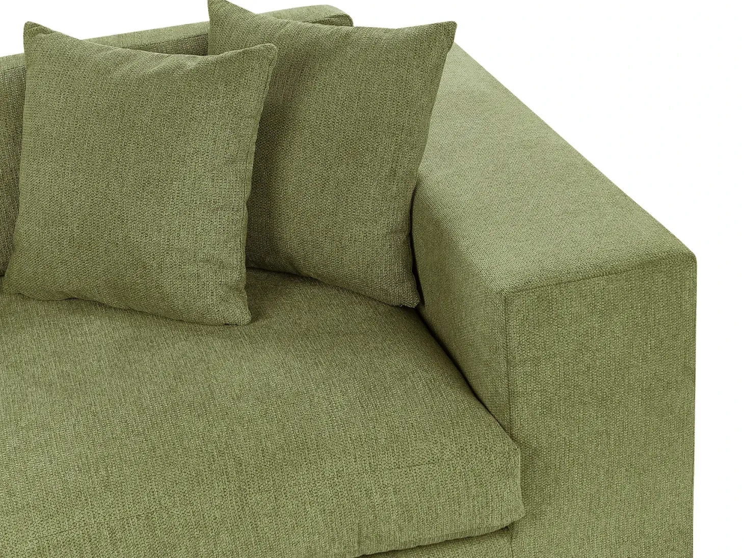 Sofa 3 personers GLORVIKA Mørkegrøn