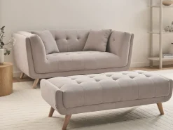 Sofa 2 personers HABO Brungrå