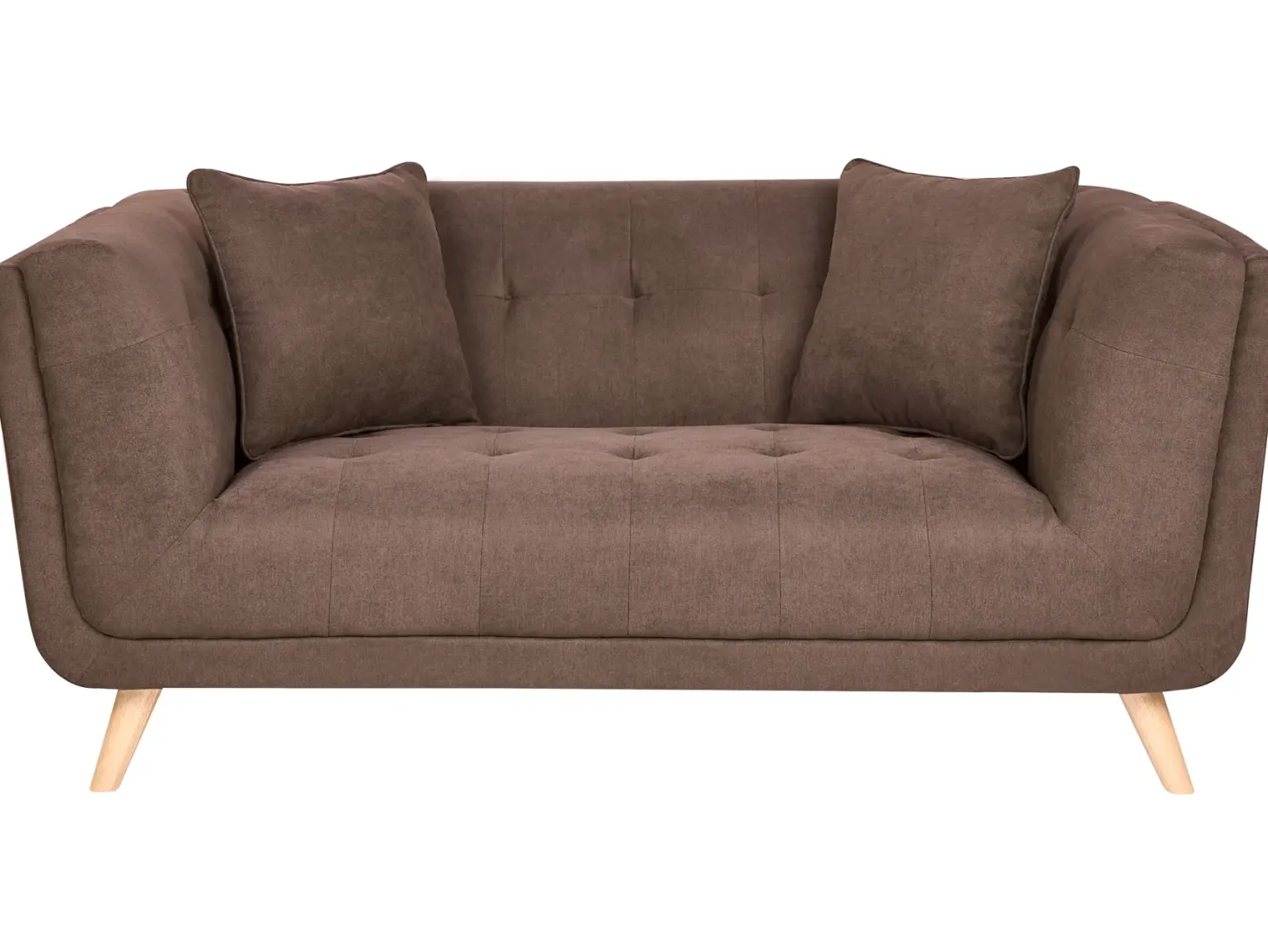 Sofa 2 personers HABO Mørkebrun